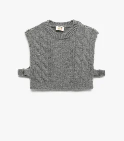 Koton Crop Knit Vest