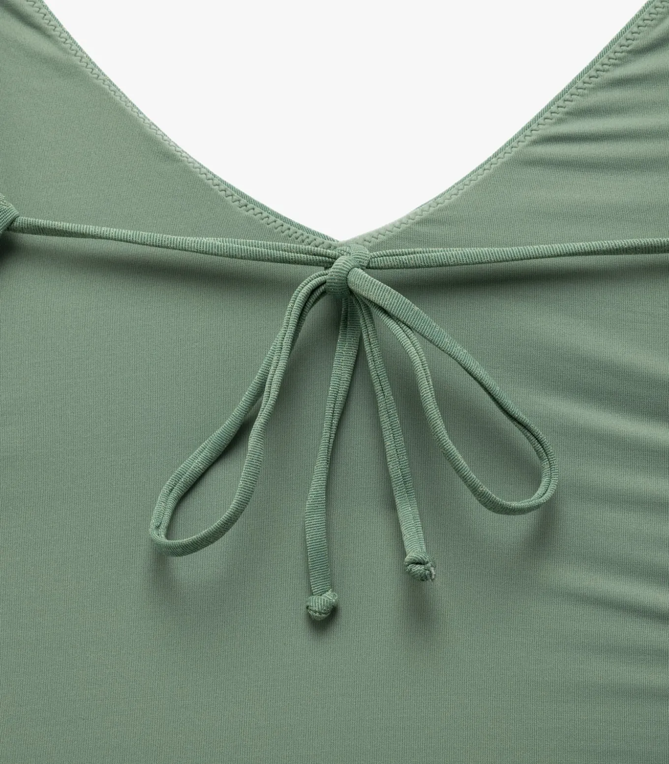 Koton Deep V-Neck Swimsuit