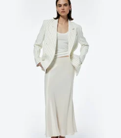 Koton Midi Satin Skirt