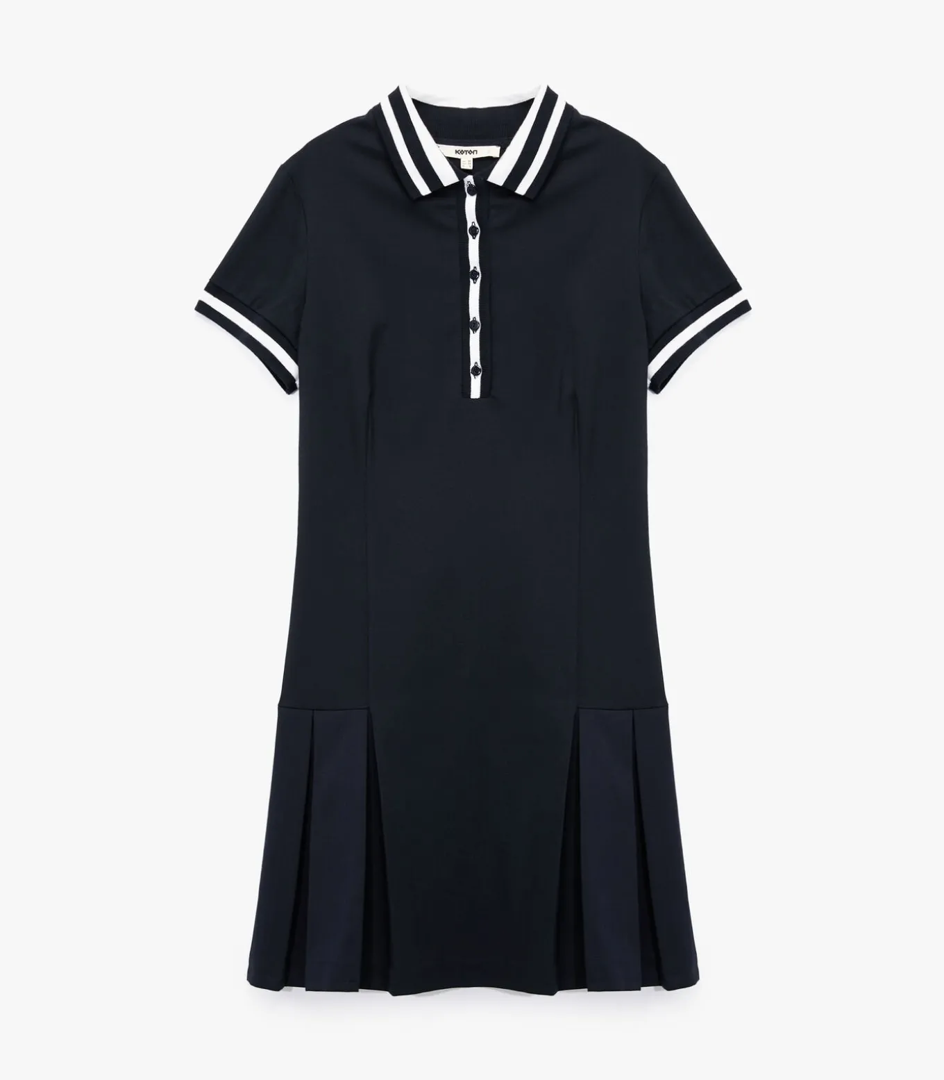 Koton Polo Neck Dress