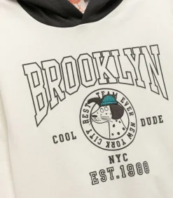 Koton Printed Hooded Sweatshirt