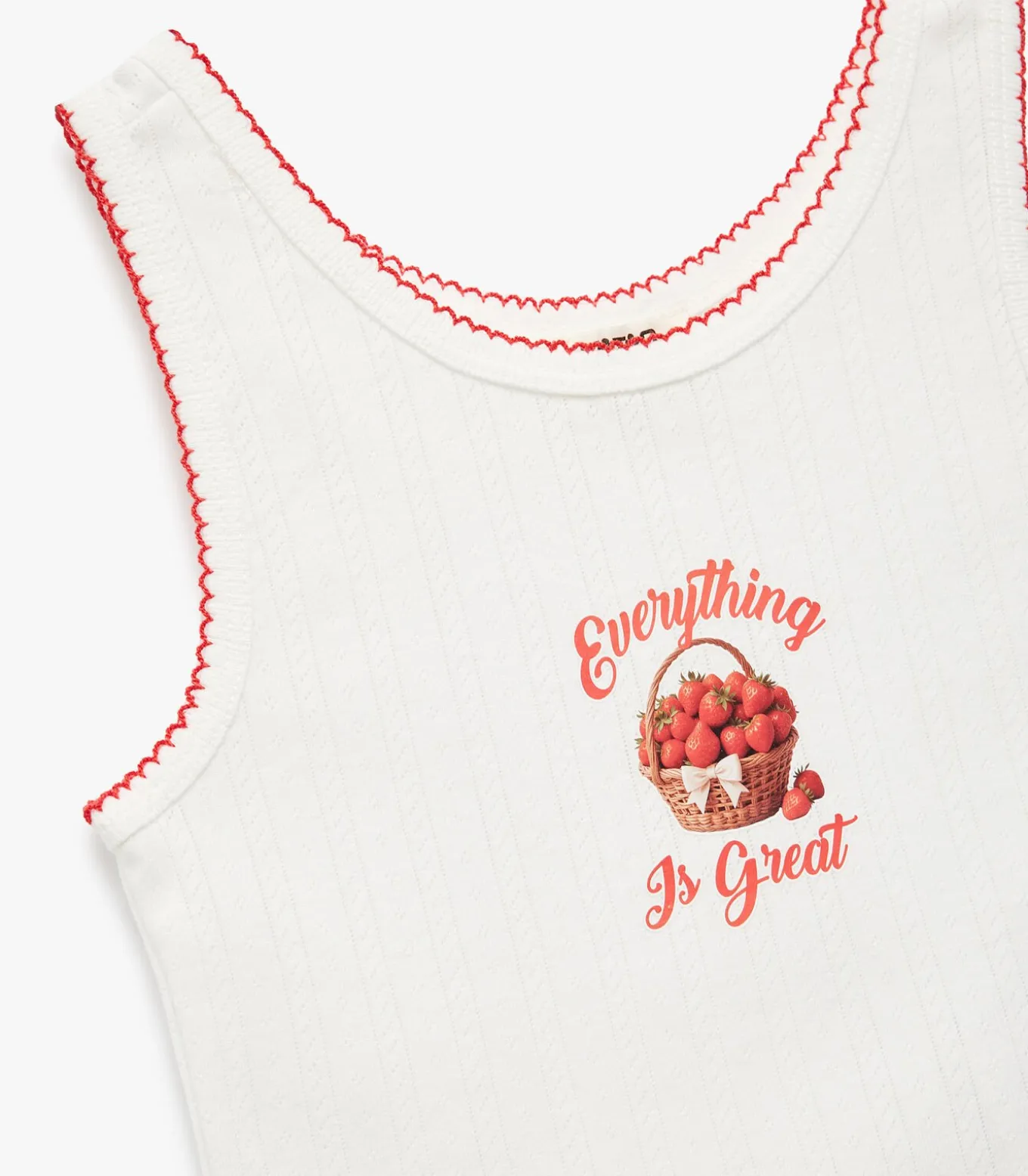 Koton Printed Tank Top