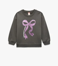 Koton Ribbon Printed Sweatshirt