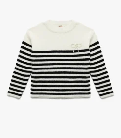 Koton Striped Tricot Sweater