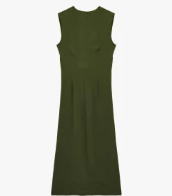 Koton V-Neck Midi Dress