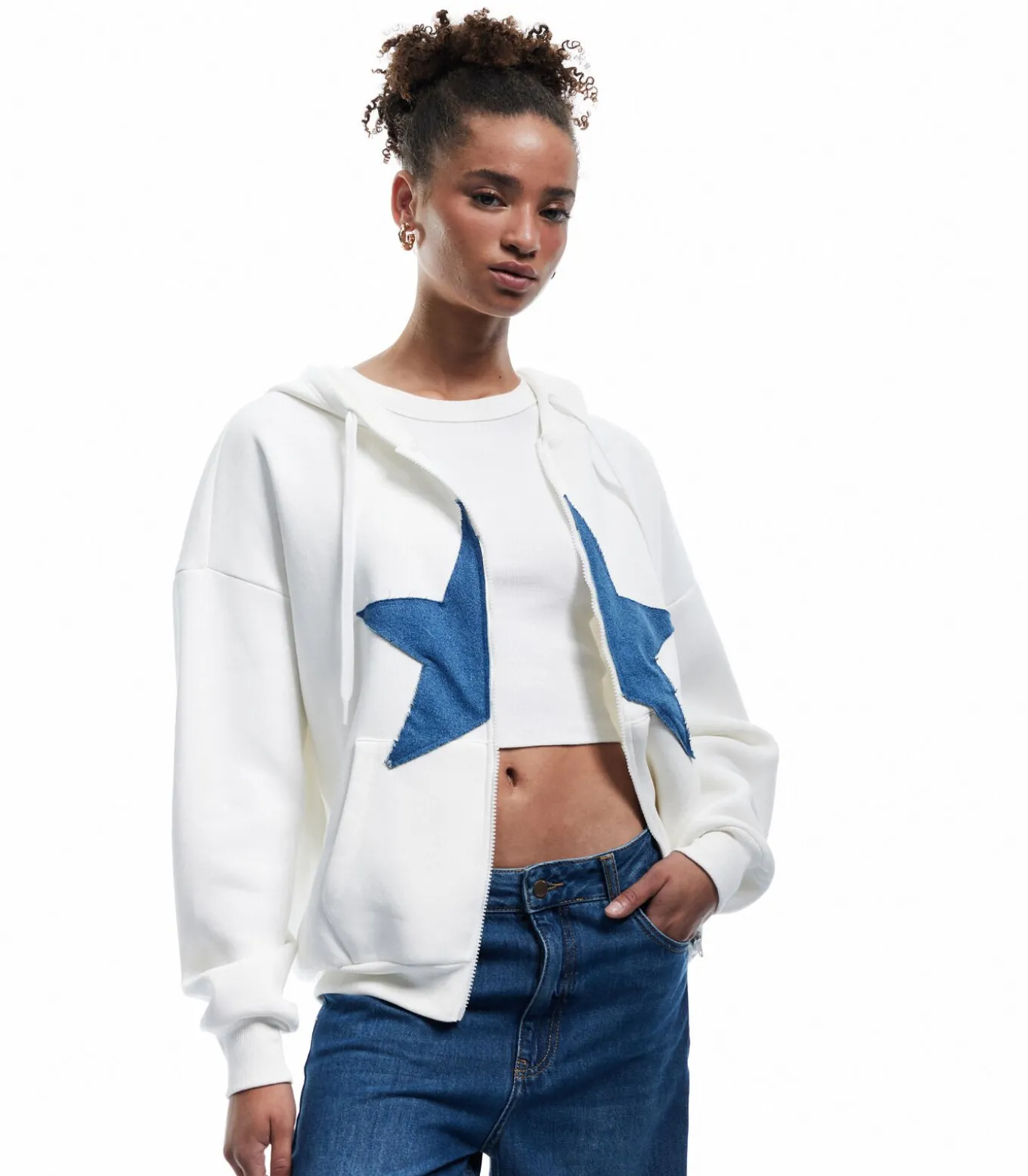 Koton Zippered Sweatshirt