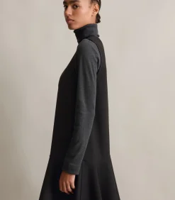 Krijtstreepjurk regular