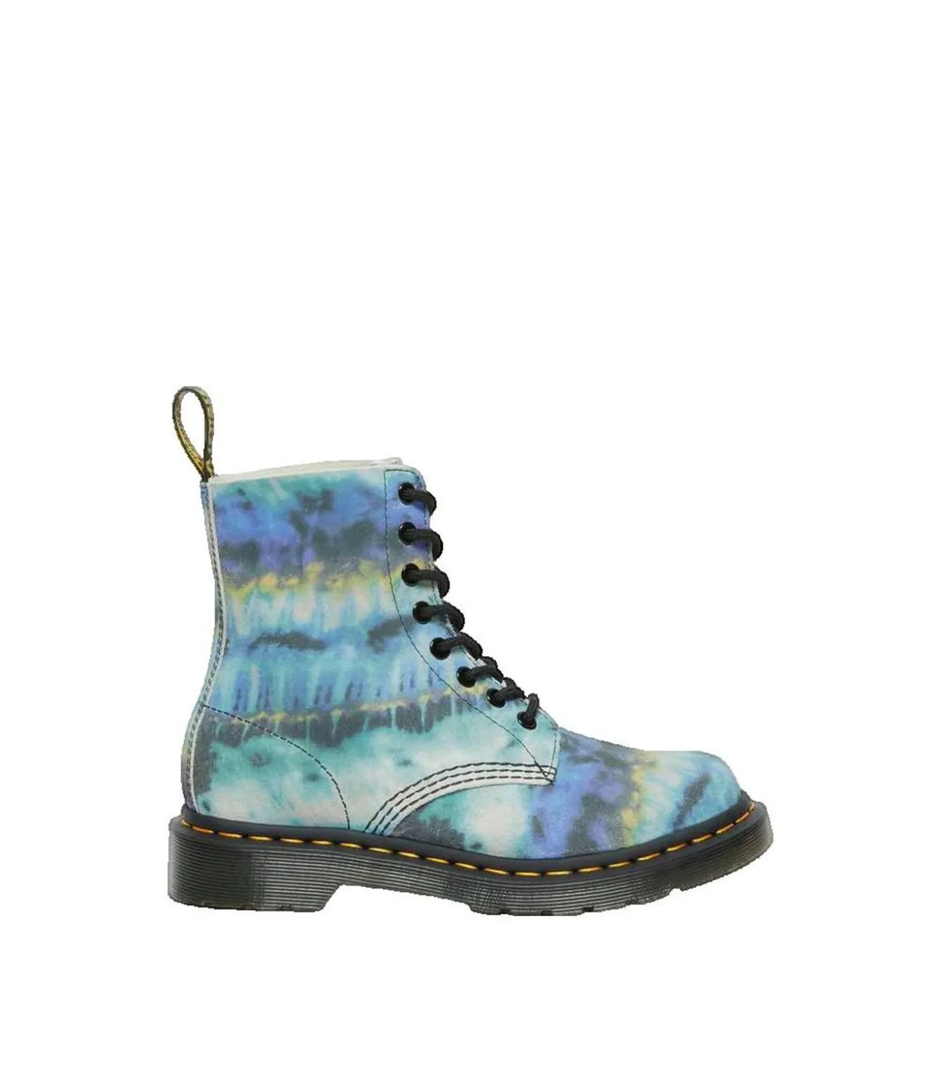 Laarzen Dr. Martens 1460 Pascal blauw Tie Dye suède