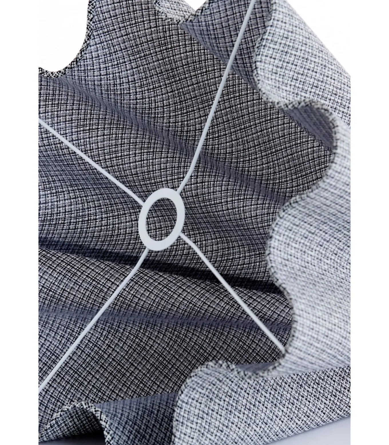 Lampenkap Bezaha - Zwart - 35x10,5x20cm