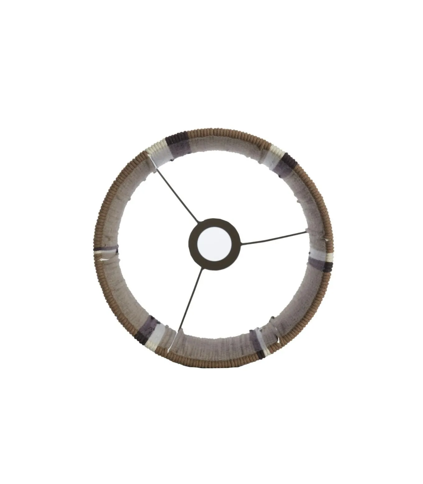 Lampenkap Medan - Donkerbruin - Ø25cm