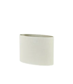 Lampenkap ovaal Saverna - Eiwit - 45x21x32cm