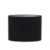 Lampenkap Ovaal Velours - Zwart - 30x15x25cm