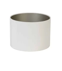 Lampenkap Velours - Wit - 25x25x18cm