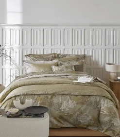 Lande - Effen kussensloop in biologisch katoen satijn