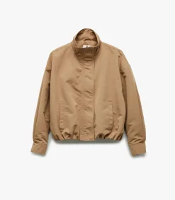 Lange Bomberjas Kraagdetails