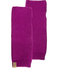 Lange gebreide dameswanten Redcurrant