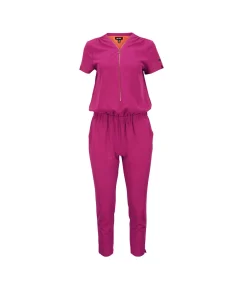 Lange jumpsuit met elastische taille
