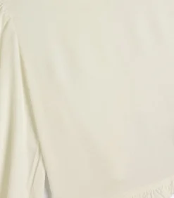 Lange mouw Rechte kraag Blouse