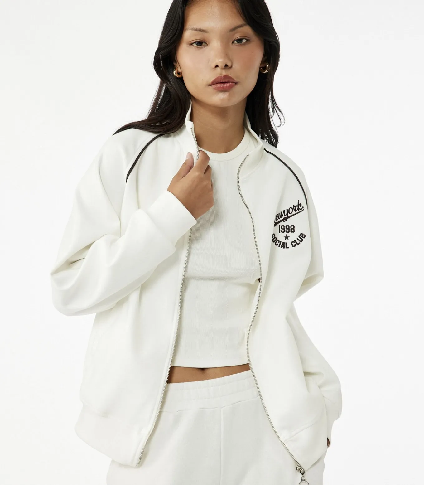 Lange Sweatshirt Elastische Band