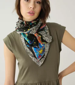 LAVINIA - Sjaal met geometrisch patroon