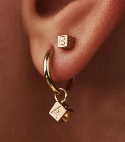 Le Carré Oorbellen goudkleurig IB360077-J