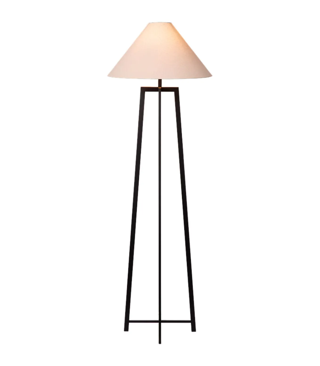 Leoni - Staande Lamp - Zwart & Wit