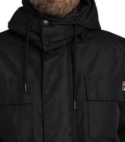 Liam Cargo Pockets Gewatteerde Jas