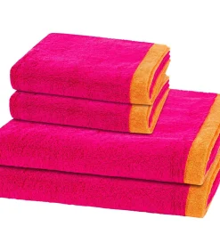 Lifestyle Splash 4-delige handdoekenset