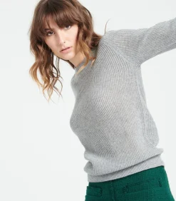 LILLY 23 Trui met ronde hals - 100% kasjmier