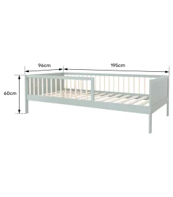 Lit gigogne pour enfant 190x90cm bleu foncé ADAM