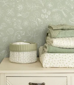 Little Dutch Vliesbehang - Forest Wonders Sage - 1000x53