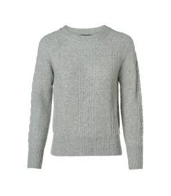 Liv Lurex Trui Grijs / Zilver