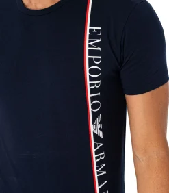 Lounge Organisch T-Shirt Met Logo Aan De Zijkant