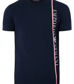 Lounge Organisch T-Shirt Met Logo Aan De Zijkant