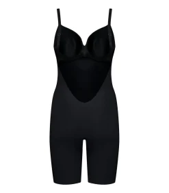 Low Back Korte Bodysuit | Zwart L
