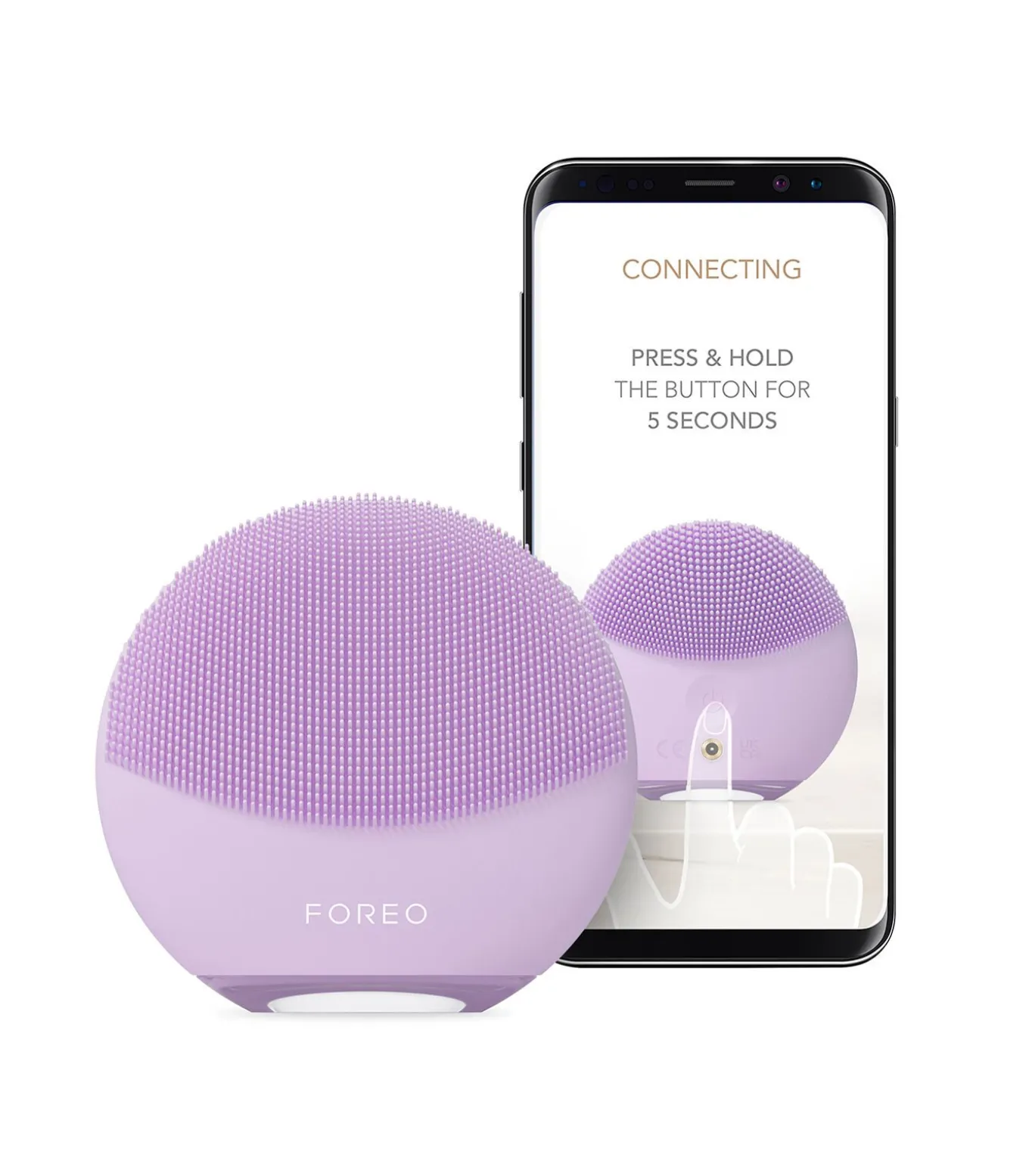 LUNA 4 mini Gezichtsreiniger Alle Huidtypen, Lavender