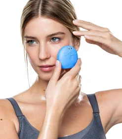 LUNA Fofo Aquamarine Gezichtsborstel met huidanalyse