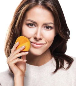 LUNA Mini 2 Sunflower Yellow sonische gezichtsreinigingsborstel voor elk huidtype