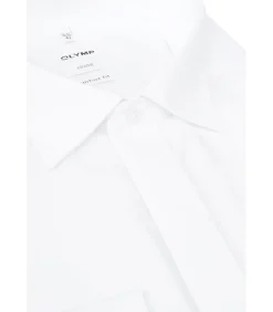 Luxor Smoking Overhemd Wit Comfort Fit