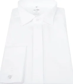 Luxor Smoking Overhemd Wit Comfort Fit