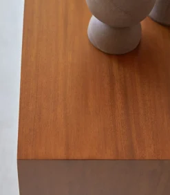 Magda 50's - Lage ladekast van massief mahoniehout