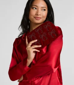 Make-up tas met strikjes