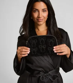 Make-up tas met strikjes