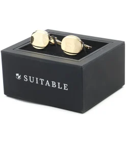 Manchetknoop Ovaal Goud