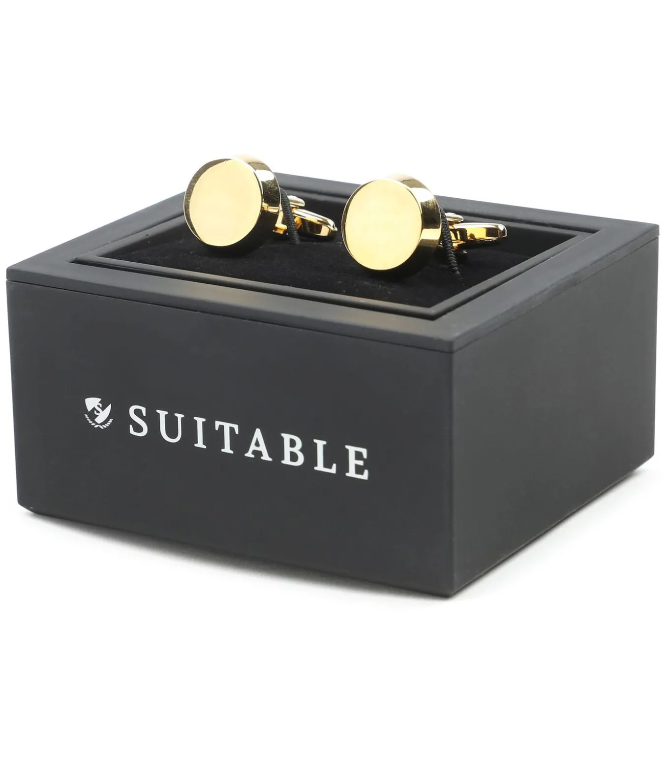 Manchetknoop Rond Goud