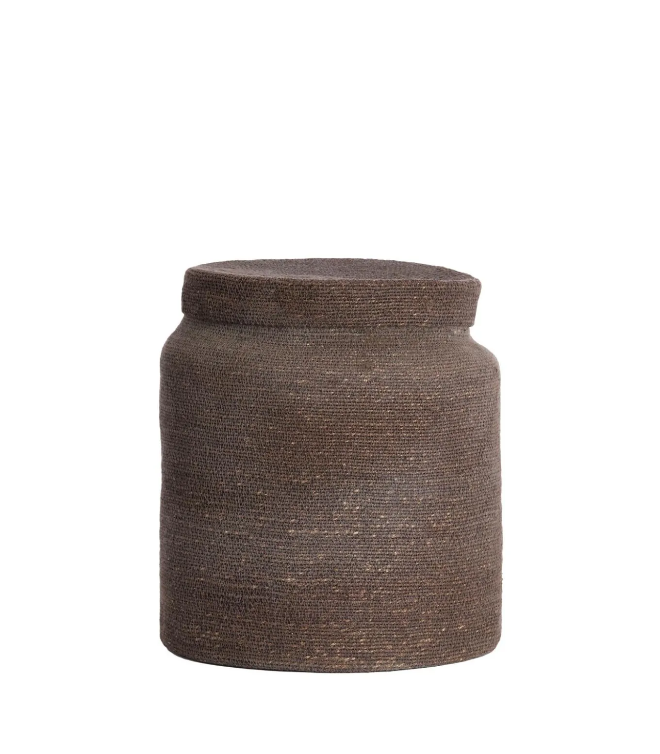 Mand Betania - Donkerbruin - Ø33cm - Set van 2