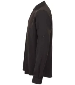 MANDARIN COLLAR - Shirt - Zwart