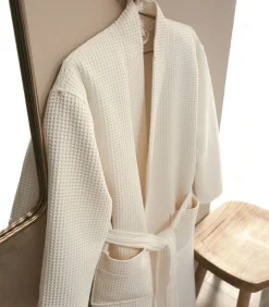 MANOIR Craie - Badjas unisex katoen