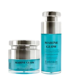 Marine Glow Vitamine C + Collageenconcentraat Serum + Marine Concentraat Crème