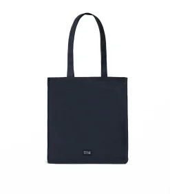 Marineblauwe tote bag Sloane met Polo Club-opdruk Established 2012